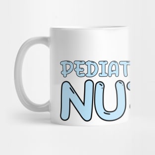 Pediatric Nurse Blue Mug